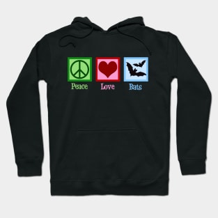 Peace Love Bats Hoodie